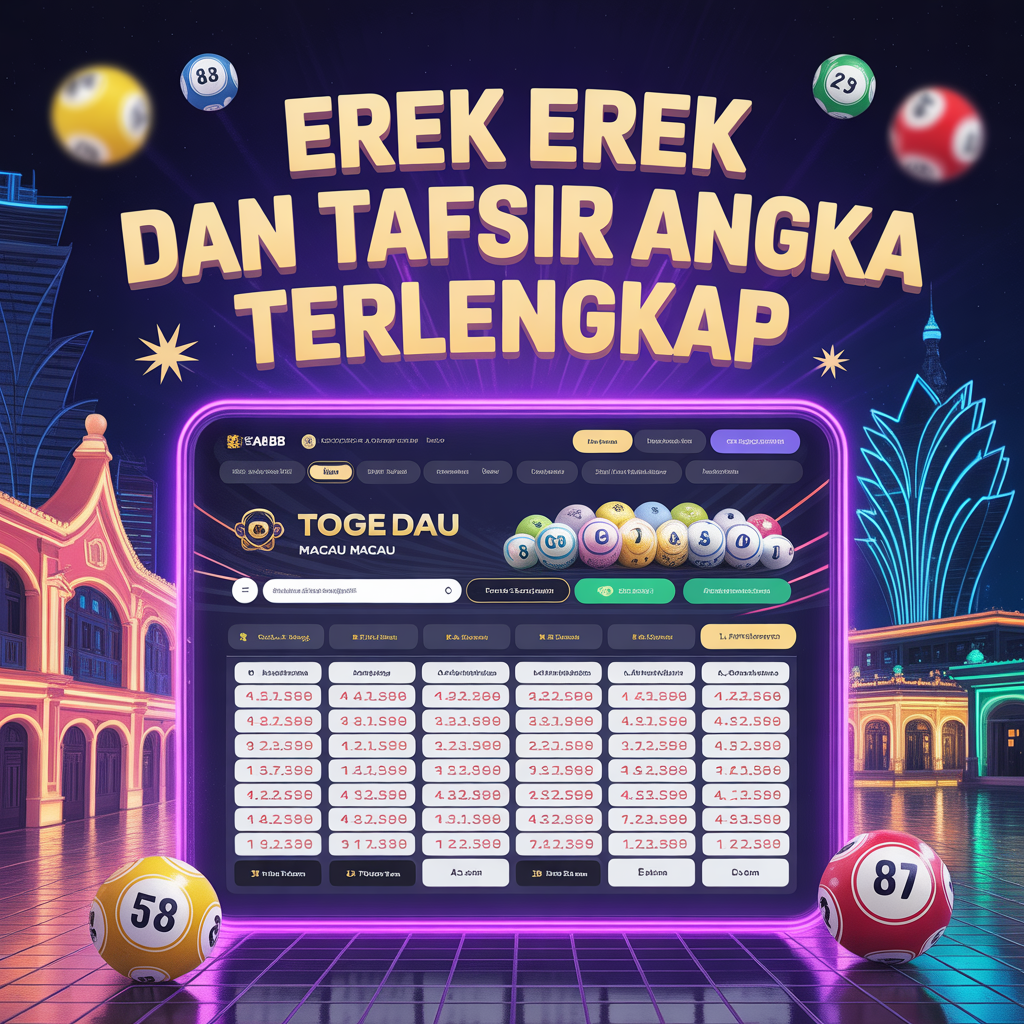 EXABET88 Togel Macau: Erek Erek